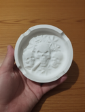 جا سیگاری طرح اسکلت